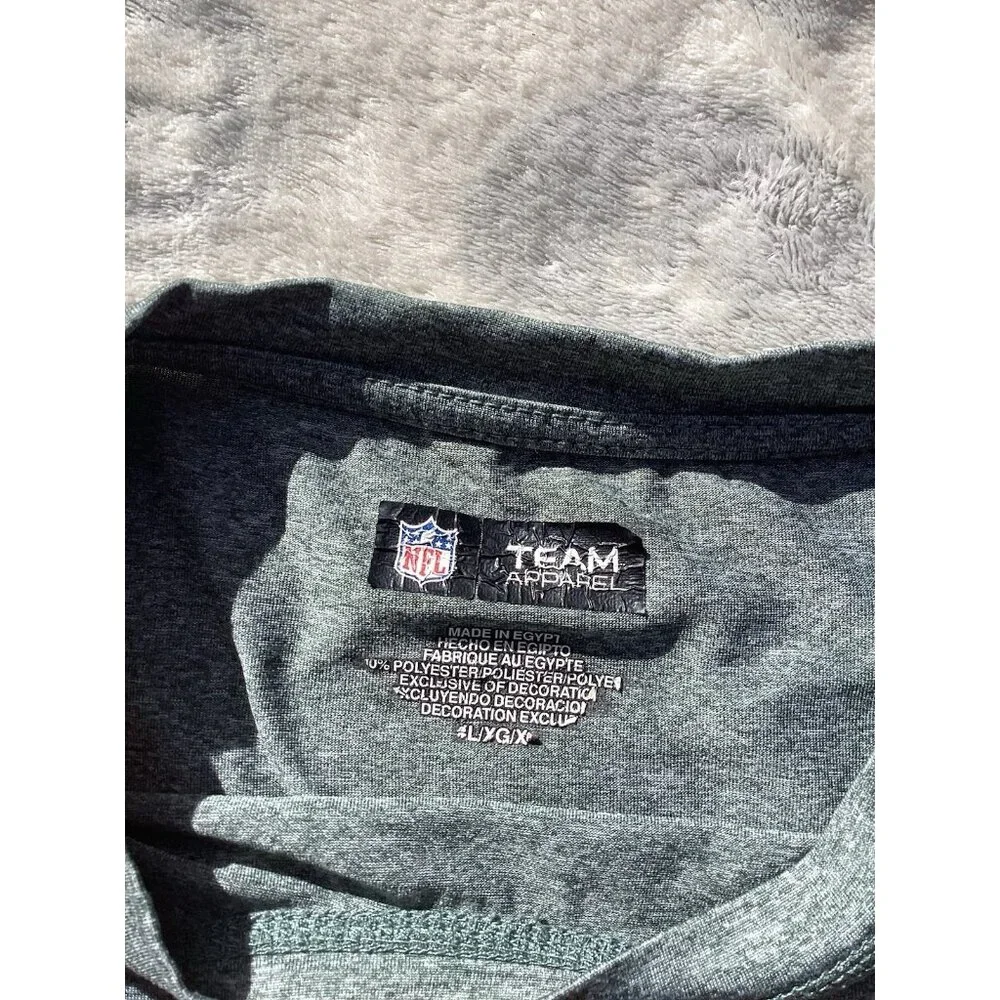 NFL Green Bay Packers Men's Short Sleeve Performance T-Shirt in Grey Large - Picture 3 of 4